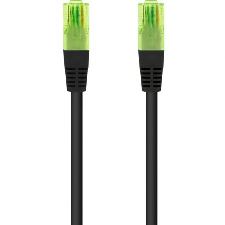 Nanocable Cable de Red Cat6 UTP CCA AWG26 0,5 m Negro
